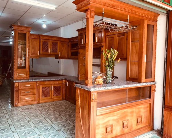 công trình thiết kế tủ bếp