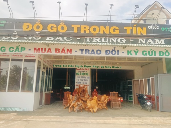 Cửa hàng đồ gỗ trọng tín