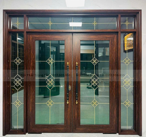 thiết kế thi công cửa nhôm kính