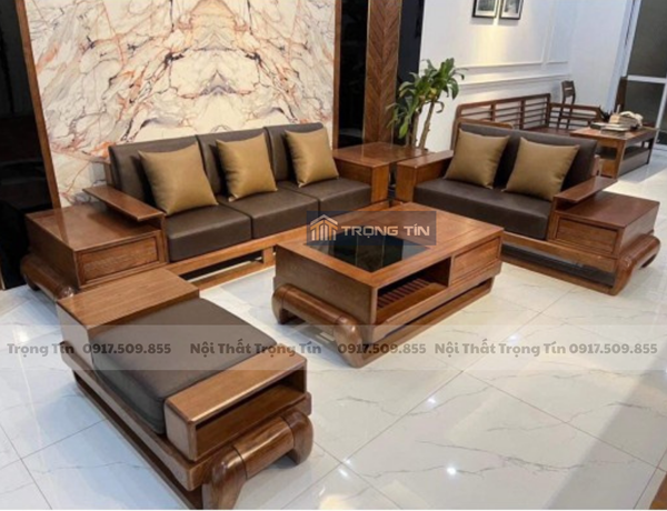 Bàn ghế sofa gỗ tại bến tre