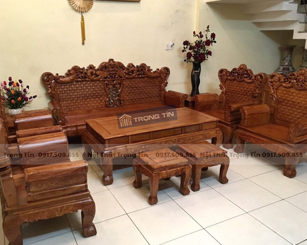 Bàn ghế sofa tân cổ điển