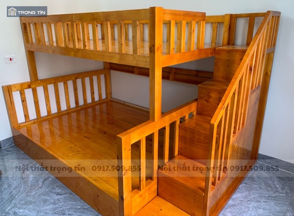 giường tầng gỗ giá rẻ tại mỹ tho