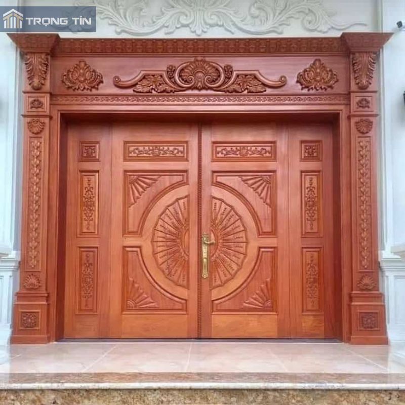 cửa gỗ cho phòng khách