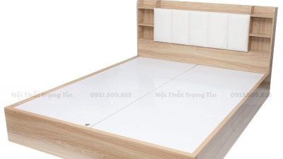 Giường ngủ gỗ công nghiệp hiện đại