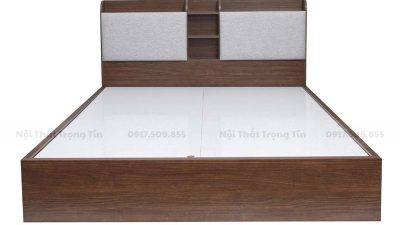 Giường ngủ gỗ công nghiệp MDF bọc nệm