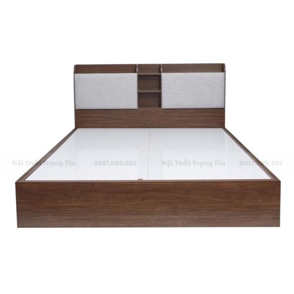 Giường ngủ gỗ công nghiệp MDF bọc nệm